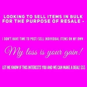 BULK Clothing for resale purposes!